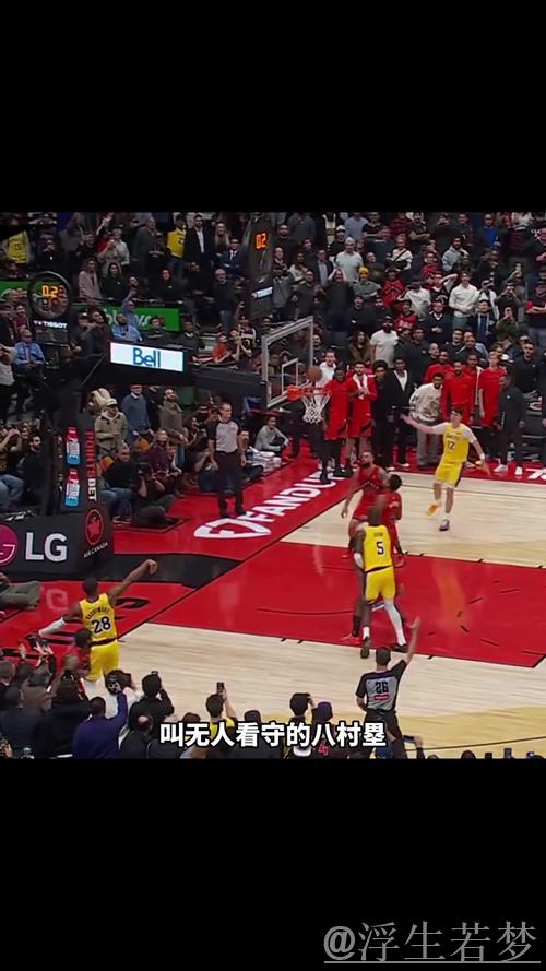 詹姆斯接八村塁妙传命中空心三分