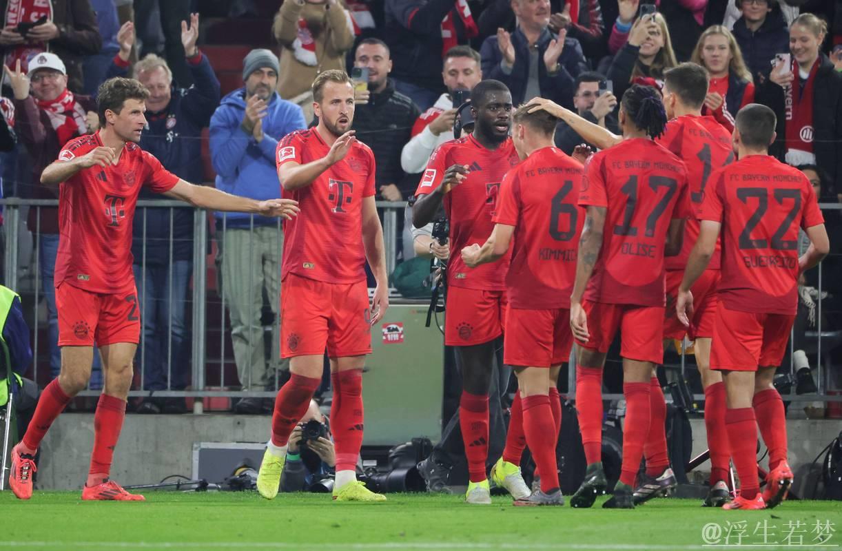 1-1！药厂最后时刻被逼平，落后拜仁8分，31岁凯恩跪地滑行：最快下轮夺首冠